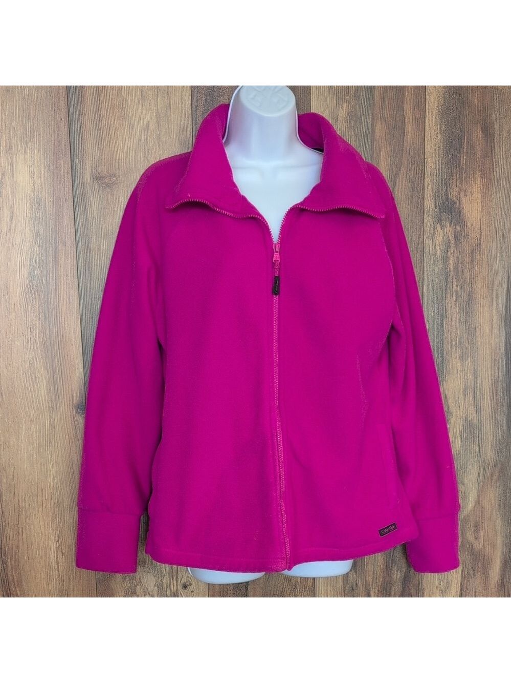 Calvin Klein Performance Pink Teddy Jacket L                              D466